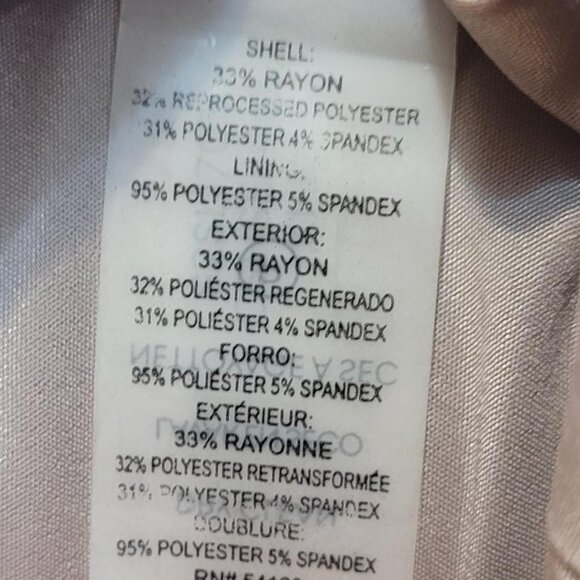 Calvin Klein Size 8 Cream colored Skirt - Picture 4 of 4